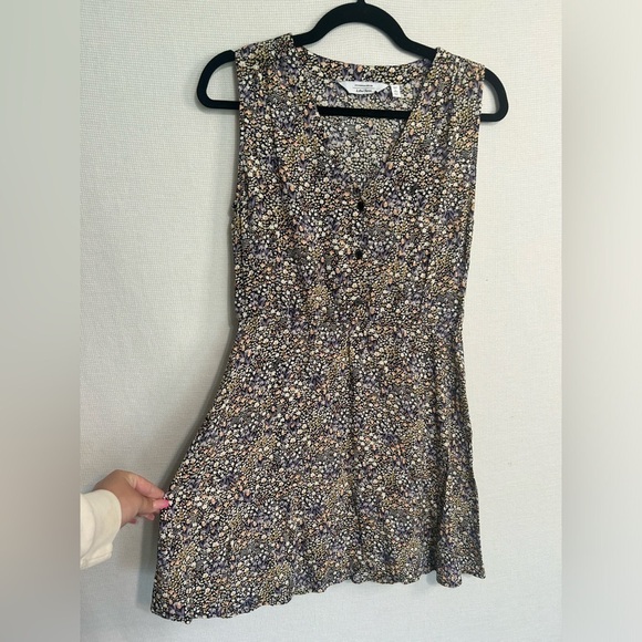 &Other Stories printed skater dress size 6 - Picture 6 of 8